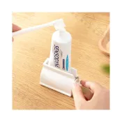 (店+)【吸貓室】牙膏擠壓器 擠牙膏器 擠牙膏神器 外銷日本 牙膏器 軟管擠壓器 牙膏架 牙膏夾 擠牙膏 牙膏收納 牙膏 白色