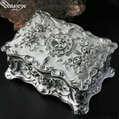 【24小時發貨】Wasjoye彩繪歐若拉復古歐式韓國公主首飾和飾品收納和珠寶指和