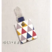 唯小伊手作＊拼色迷你三角＊寶寶平安符袋/香火袋/護身符袋/平安福袋＊可愛＊客製