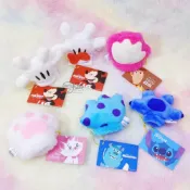(店+)【Disney 迪士尼】😉迪士尼3吋造型手套玩偶 吊飾小娃娃 正版授權 吊飾玩偶 米奇米妮 熊抱哥 史迪奇 毛怪 瑪麗貓 娃娃掛件