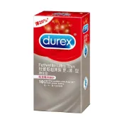 (店+)【Dr. 情趣】杜蕾斯 超薄裝更薄型保險套 10入/盒