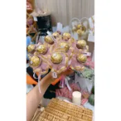 金沙襯裙花棒 二次進場 婚禮小物 生日分享 情人花束 活動禮物 幼稚園 派對糖果 畢業 老師花束 金沙花束 可客製化