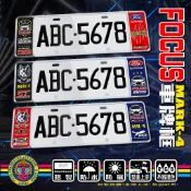 福特MK4 FORD FOCUS ST-LINE/ACTIVE  車牌框