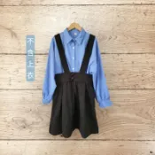 *♡*olive des olive 日本製 黑色吊帶短裙 附吊牌 幾乎新的 二手《Anna的百寶箱》