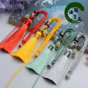 【兩條起拍】~手把件繩手機包包掛繩車掛流蘇穗子diy文玩香包掛繩批發