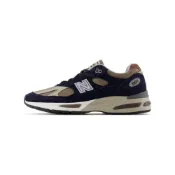 (店+)【NEW BALANCE】U991DB2 New Balance NB 991 V2 「After Midnight」時尚舒適耐磨透氣 低幫跑步鞋 男女同款 藍灰 nb女鞋 女鞋 運動鞋女