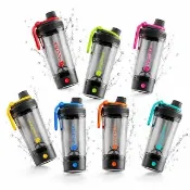 【VOLTRX】戶外電動搖搖杯 巴弟蛋白 Protein Shaker(自動攪拌杯 高蛋白運動水壺 蛋白粉雪克杯 健身奶昔杯)