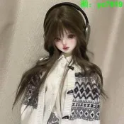 現代豪華bjd娃娃婚紗大裙擺網紅潮玩擺件房間可愛洋娃娃盲盒禮物