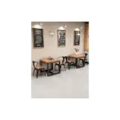 (店+)咖啡桌 桌椅組 組合桌 餐桌 會客桌 工業風食堂餐桌椅 網紅奶茶店小吃店餐飲店雙人正方形小方桌