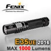 Fenix E35ue 2016 旗艦版手電筒  小巧便攜  最高亮度1000流明  雙按鍵控制，防誤按鎖定 保固