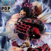 代理版 MH限定 海賊王 POP MAX P.O.P SA-MAXIMUM 魯夫 四檔 彈跳人 Ver.2 運輸箱未拆