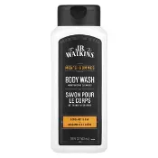 【iHerb】J R Watkins, 男性專用沐浴露，佛手柑橡樹味，18 液量盎司（532 毫升）