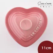 Le Creuset 愛心烤盅 烤模 11cm 薔薇粉 [美學生活]