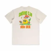(店+)【NEW ERA】NEW ERA 男女 短袖上衣 OUTDOOR FISH NET NEW ERA 白 NE14701171