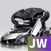 台灣現貨【JW-百貨】蘭博基尼1；10遙控車 藍寶堅尼充電遙控汽車漂移一鍵開門車模型 遙控車漂移 RC遙控車 兒童遙