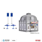 Vollmer 42002 (HO建物) Euro-Bank 歐盟銀行