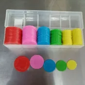 數字小籌碼 塑膠材質