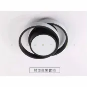貨比三家 北歐風吸頂玄關燈 輕鋼架JIM五金燈 110Vled 感應燈 亞克力天花板燈 藝術燈 入戶廳燈 簡約圓形吸頂燈 簡約雅致
