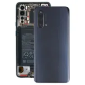 鼎盛貿易行 適用于for OnePlus Nord CE 5G 電池后蓋帶相圈（顏色：黑色）