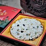 新復珍｜古早味奶油米香大餅-奶素 堅果 海藻糖添加 傳統  婚禮 六禮
