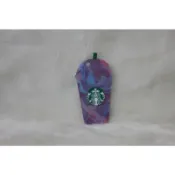 星巴克 STARBUCKS 英國 2016 6136 紫色 咖啡外帶杯 造型卡 異形卡 隨行卡 儲值卡 星巴克卡 收藏