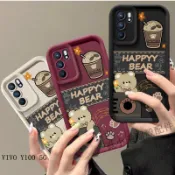 卡通小熊全包防摔手機殼適用VIVO Y29S Y28S Y21 Y05 Y100 Y78 Y76 Y72 Y55 Y20