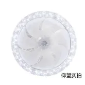 【3C驗證】新款e27螺口水晶風扇燈led家用臥室廚房遙控吸頂吊扇燈中山燈具電風扇 落地扇 吊扇 壁扇 工業風扇