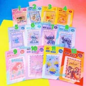 迪士尼 郵票香氛卡 香氛吊卡 香氛片 香氛卡 郵票造型 小美人魚 米奇米妮 奇奇蒂蒂 維尼 史迪奇 三眼怪