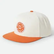 Brixton Oath III - Off White/Burnt Orange 帽子 #4