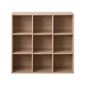 (店+)【TZUMii】多功能可堆疊九格櫃 書櫃 收納櫃 置物櫃 展示櫃 開放書櫃