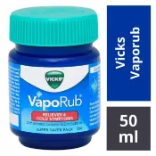 🌊Vicks VapoRub 天然草本成人舒緩膏薄荷膏 薄荷 通鼻 Inhaler 50g