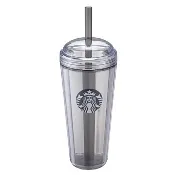 🐘大象屋美妝🌟Starbucks 星巴克 黑女神圓蓋TOGO冷水杯 透明女神圓蓋TOGO冷水杯-星3