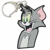 震撼日式精品百貨 【震撼精品百貨】湯姆貓與傑利鼠 Tom and Jerry~橡膠鑰匙扣鑰匙圈-湯姆貓*01134