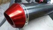 誠一機研 碳纖維排氣管 鯉魚嘴 全段 酷龍 野狼 KTR 雷霆王 180 JET S G6 150 水滴卡夢管 排氣管