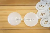 【幸福瓢蟲手作雜貨】#003269~4cm~台灣製日規~塑膠包扣/包釦/裸釦/裸扣~馬卡龍~零錢包~髮飾~非日本製