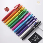 熊熊客製 簽字筆 廣告筆 訂製logo 中性筆 碳素水筆 印刷標語 促銷贈品筆 禮品糖果色 小清新 客製化 企業禮品 創