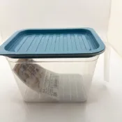 《錢錢購物》冷凍專用大容量儲物盒 冷凍雞蛋收納盒 食品級冰箱收納盒 廚房整理放蔬菜雞蛋保鮮盒 密封收納盒 冰箱保鮮盒