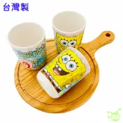 【出清商品】台灣製 海綿寶寶 美耐皿水杯 兒童水杯 直水杯