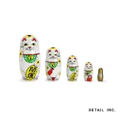 GOODFORIT /日本Detail x Midori Komatsu Lucky Cat招財貓俄羅斯娃娃