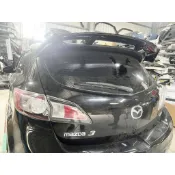 現貨二代 MAZDA3 馬3 直上 五門車系用 黏貼固定式 ABS 鋼琴烤漆黑 尾翼 大尾翼 通用尾翼 後擾流 刀鋒尾翼