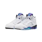 【BreezeOnline 微風精品線上】Air Jordan 5 Retro OG Grape 白葡萄 GS 經典復刻 休閒鞋 運動鞋 大童鞋 HQ7980-100