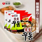 韓國 農心 生生烏龍麵 (韓國國內版) 單盒裝 253g 效期 2026.09.15《釜山小姐》