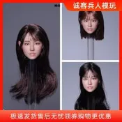 🔥夯品競標｜「錯過可惜」｜🎁SUPER DUCK 1/6兵人偶頭彫模型 SDH049 女頭彫 適合1/6女素體