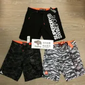 DryDog 跩狗嚴選 跩狗嚴選 極度乾燥 Superdry Logo Surf 海灘褲 泳褲 黑色 迷彩 衝浪褲 運動褲 沙灘褲 短褲