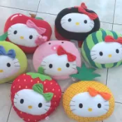 全新@Hello Kitty抱枕 麥當勞＆凱蒂貓