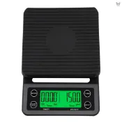帶計時咖啡電子秤手衝咖啡秤 3000g/0.1g