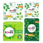 Kotex靠得住 草本抑菌絲柔棉層 日用19公分/日用23公分/夜用28公分/夜用35公分 憨吉小舖
