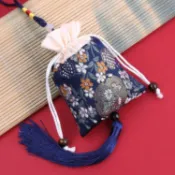 端午節香包香囊空袋子艾草驅蚊乾花金絲荷包香袋隨身男女汽車掛件