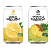 森吉小舖 韓國 FRUIT.B 真的檸檬氣泡飲 真的鳳梨氣泡飲 水果 氣泡飲 340ml