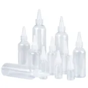 20/40/ 50/100ml 尖嘴瓶 透明塑料小空瓶  滴瓶 點膠 乳液 颜料 瓶【gali嘉莉 瓶瓶罐罐館】